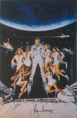 Roger Moore  (+) orig.  Autogramm JAMES BOND 007 20x30 MOONRAKER