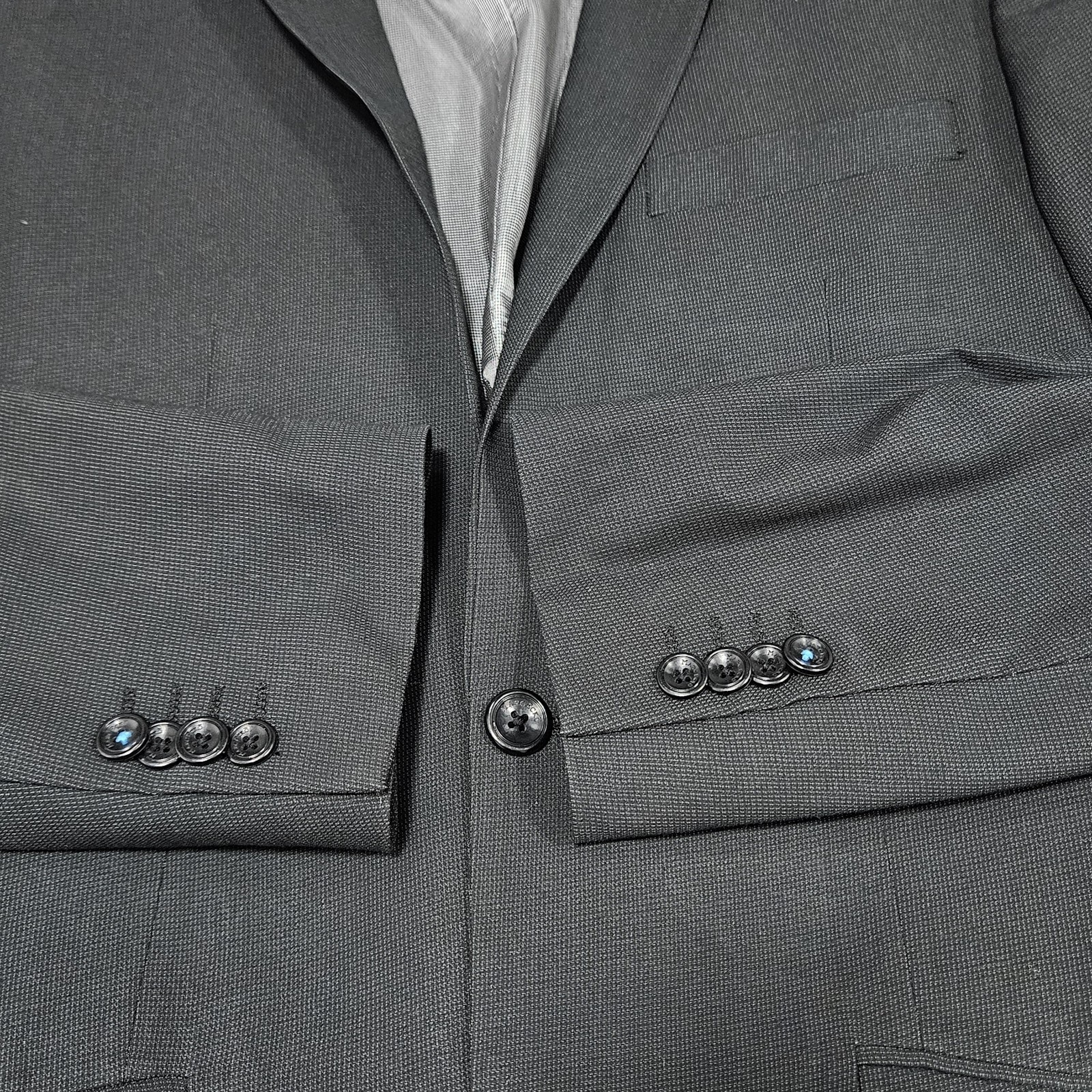 Marc Ecko Black Multitask 2 Button Double Vented … - image 13