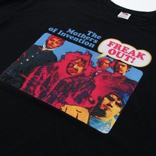 Frank Zappa  The Mothers of Invention Freak Out Vintage T-shirt Rock Band, 2XL