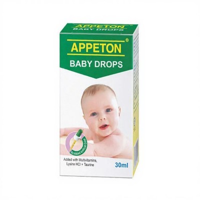 Appeton Multivitamin Plus Infant Drops 30ml Increase Baby Appetite Free SHIPPING