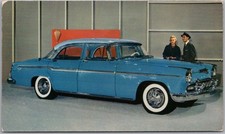 1955 De Soto Fireflite V-8 Sedan Car Advertising Postcard Styled For Tomorrow