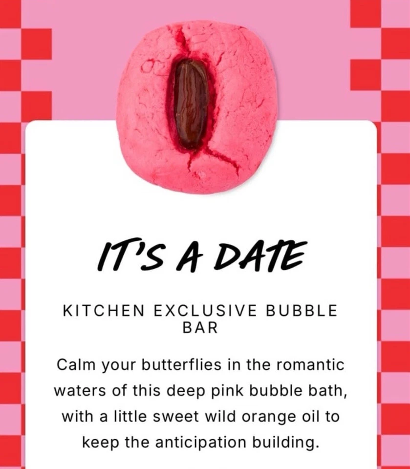 Lush Kitchen It’s A Date Bubble Bar - Image 2 of 2