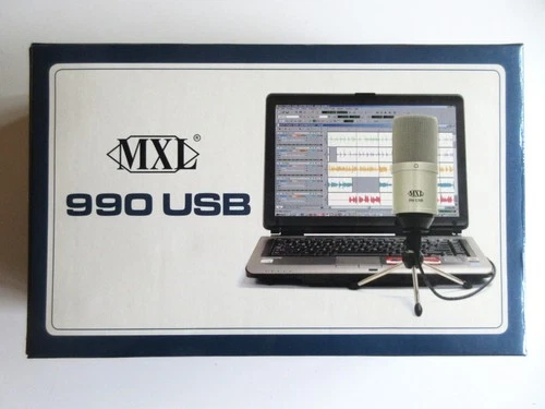 MXL 990 USB condenser microphone NEW high quality direct to computer mic