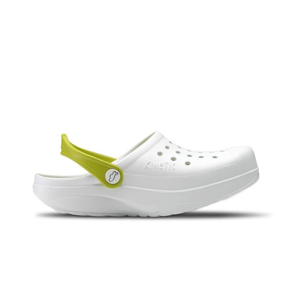 Zuecos Sanitarios Mujer FELIZ CAMINAR KINETIC BLANCO 2660 XL