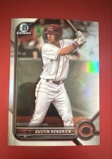 Austin Hendrick 2022 Bowman Draft Chrome BDC-61 Refractor RC