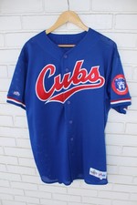 1994 Steve Trachsel  Chicago Cubs game worn BP jersey Beal Collection