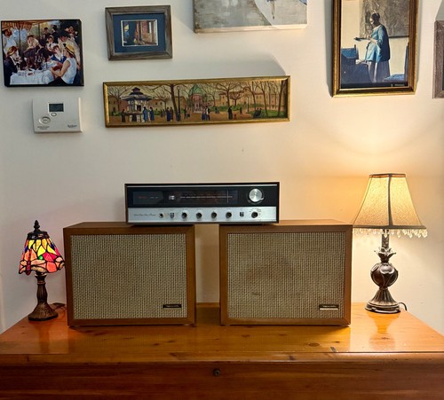 ALLIED / REALISTIC RECEIVER / SPEAKER COMBO