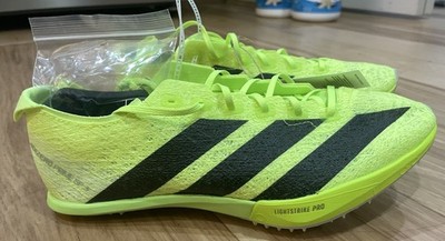 Size 9.5 - Mens Adidas Adizero Prime SP 3 Strung Lucid Green Track Cleats IH5800