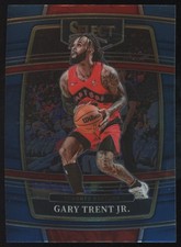 2021-22 Panini Select Blue Gary Trent Jr. Concourse Toronto Raptors #25