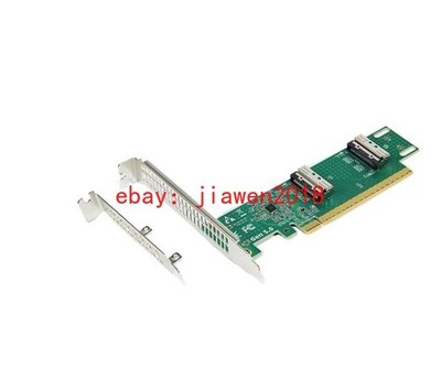 PCI-E 5.0 PCIE 16X To SFF-TA-1016 Dual MCIO 8i Mini Cool Edge IO VROC Adapter US