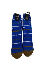 2 Pair Stance Adult Blue Crew MLB Baseball Kansas City Royals Chalk Socks L 9-13