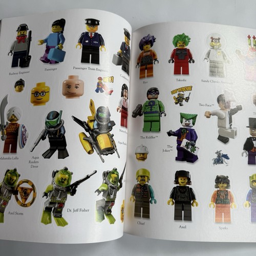 New Lego Sticker Collection Book Ultimate Minifigure DK Reusable Star War Castle - Picture 3 of 7