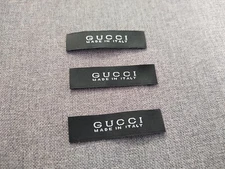 Replacement GUCCI Clothing Designer TAG LABEL Sewing LOT 3 or 5 FAST SHIPPING!!