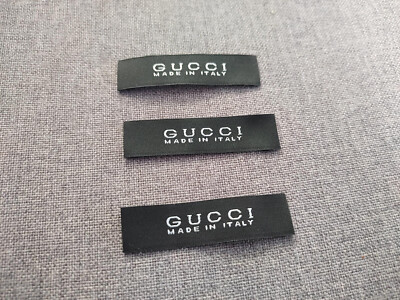 Replacement GUCCI Clothing Designer TAG LABEL Sewing LOT or FAST  SHIPPING!!