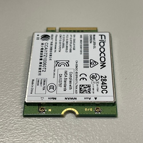 Genuine Dell Wireless 5820E M.2 Mobile Broadband 4G LTE WWAN Card DW5820e 284DC - Bild 4 von 9
