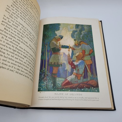 Legends of Charlemagne Bulfinch HC Book 1924 Illustrated Wyeth Charles The Great - Imagen 22 de 24