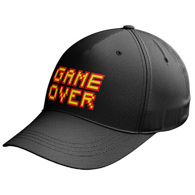 Lustige Gaming Cap Game Over Geburtstag Junge Gamer Video Computerspiele Geschenk Mütze