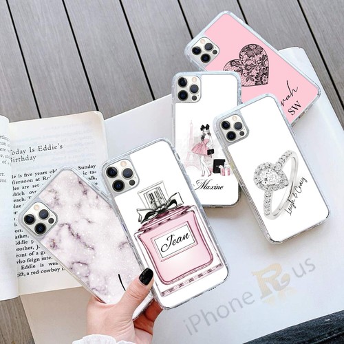 For Iphone 14 13 12 11 8 7 Max Xr X Personalised Gel Grip Ladies Phone Case 138 Ebay