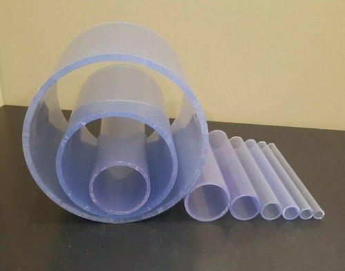 1" Diameter Clear PVC Plastic Pipe Schedule 40 - Picture 2 of 3