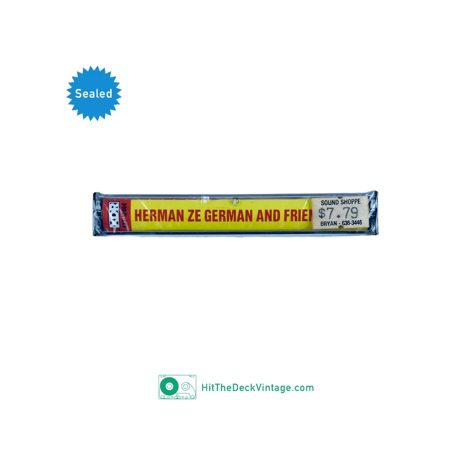 Herman Ze German And Friends Cassette Tape (1985) Scorpions Trash Rock SEALED - Image 3 of 3