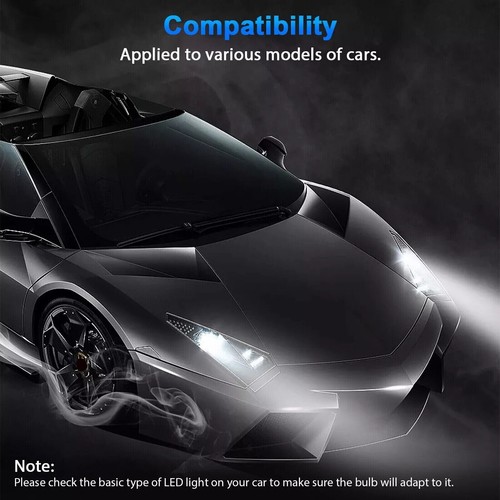 20Pcs 9005 9006 LED Headlights Kit Combo Bulbs High Low Beam Super White Bright - Picture 2 of 12