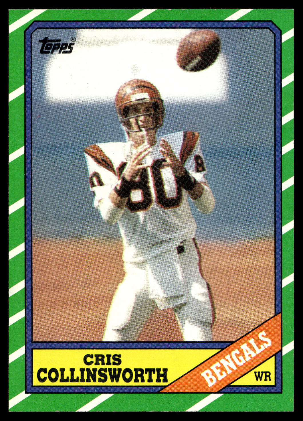 1986 Topps - #258 Cris Collinsworth EX