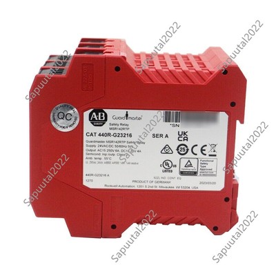 New Sealed Allen-Bradley 440R-G23216 SER A Guardmaster Safety Relay MSR142RTP