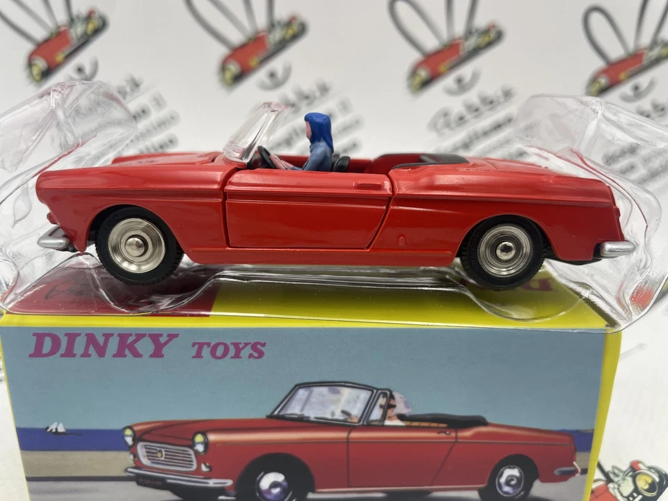 DIE CAST 1/43 " CABRIOLET 404 PEUGEOT PININFARINA " DINKY TOYS (ATLAS) - Immagine 2 di 2