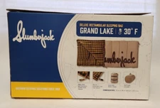 SlumberJack Grand Lake 30 Degree Sleeping Bag 35" x 80" Stuff Sack Incl *NEW*