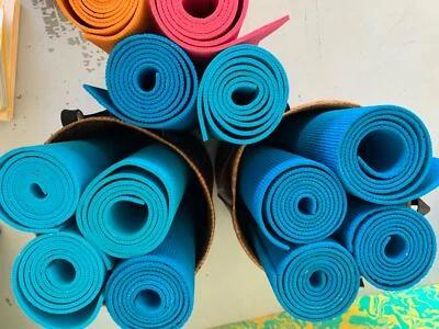Yoga Mats Blue Orang Pink Total 12 Other Sports Fitness