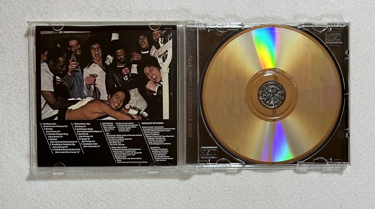 COKE ESCOVEDO COMIN AT YA! 1999 CD Japan OBI VSCD-720 | eBay