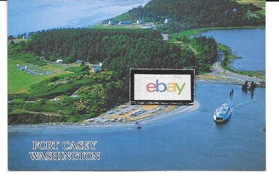 Washington Staat Ferries Klickitat Ferry Fort Casey Keystone Ferry Postkarte