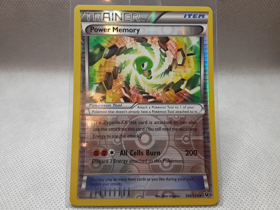 🔥2016 Pokémon XY Fates Collide Power Memory #108/124 Reverse Holo - Image 2 of 3