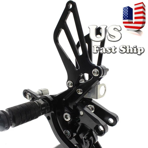 CNC Front Footpegs Rearset Footrest Peg For SV650/SV650S SV1000/S 1998-2014