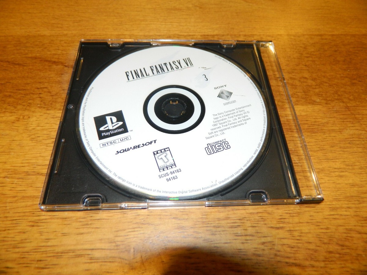 Final Fantasy VII Disc 3 ONLY for Sony Playstation 1 PS1
