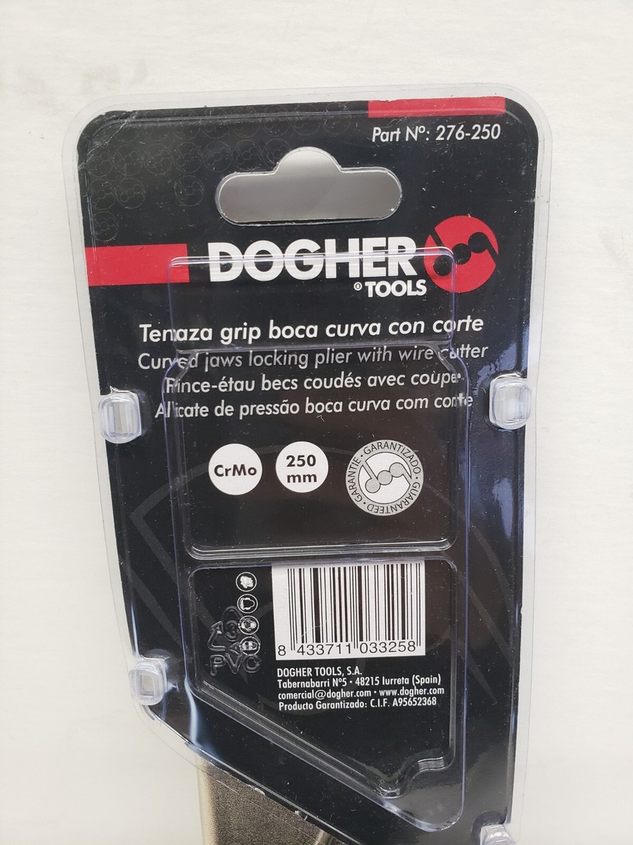 とーい Tenaza Dogher Grip B/curvas S/corte Crmo 250mm - 276-250 | eBay