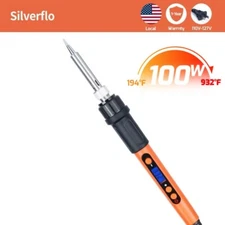 100W Digital Electric Soldering Iron station Welding Gun Kit Tempe Adjustable