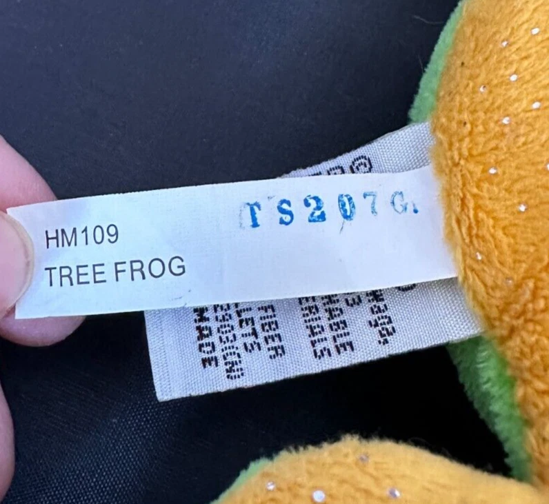 Ganz Webkinz HM109 Tree Frog  Plush Stuffed Toy No Code Retired - Image 4 of 4