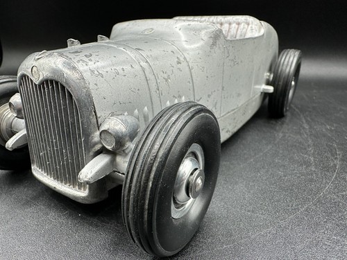 Hot Rod Tether Car 1932 Vintage All American Co - No Motor Parts Repair Restore - Picture 7 of 14