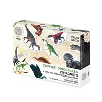 Vilac 9624 21 Magnete Dinosaurier Aus Holz Nationalmuseum FüR Naturgeschichte