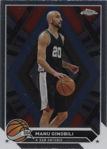 2023-24 Topps Chrome - Manu Ginobili #162