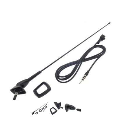 Antenne Dachantenne Autoradioantenne mit Fuß und Kabel 40cm für Hyundai Honda 