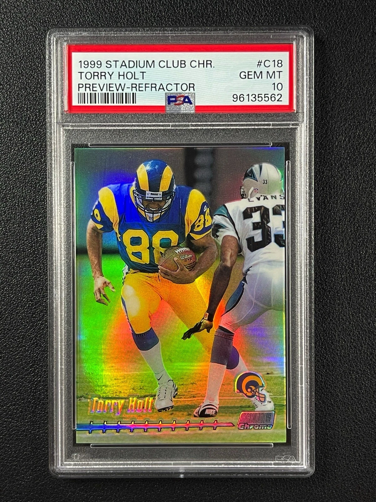 Torry Holt Stadium Club Chrome Preview #C18 Refractor