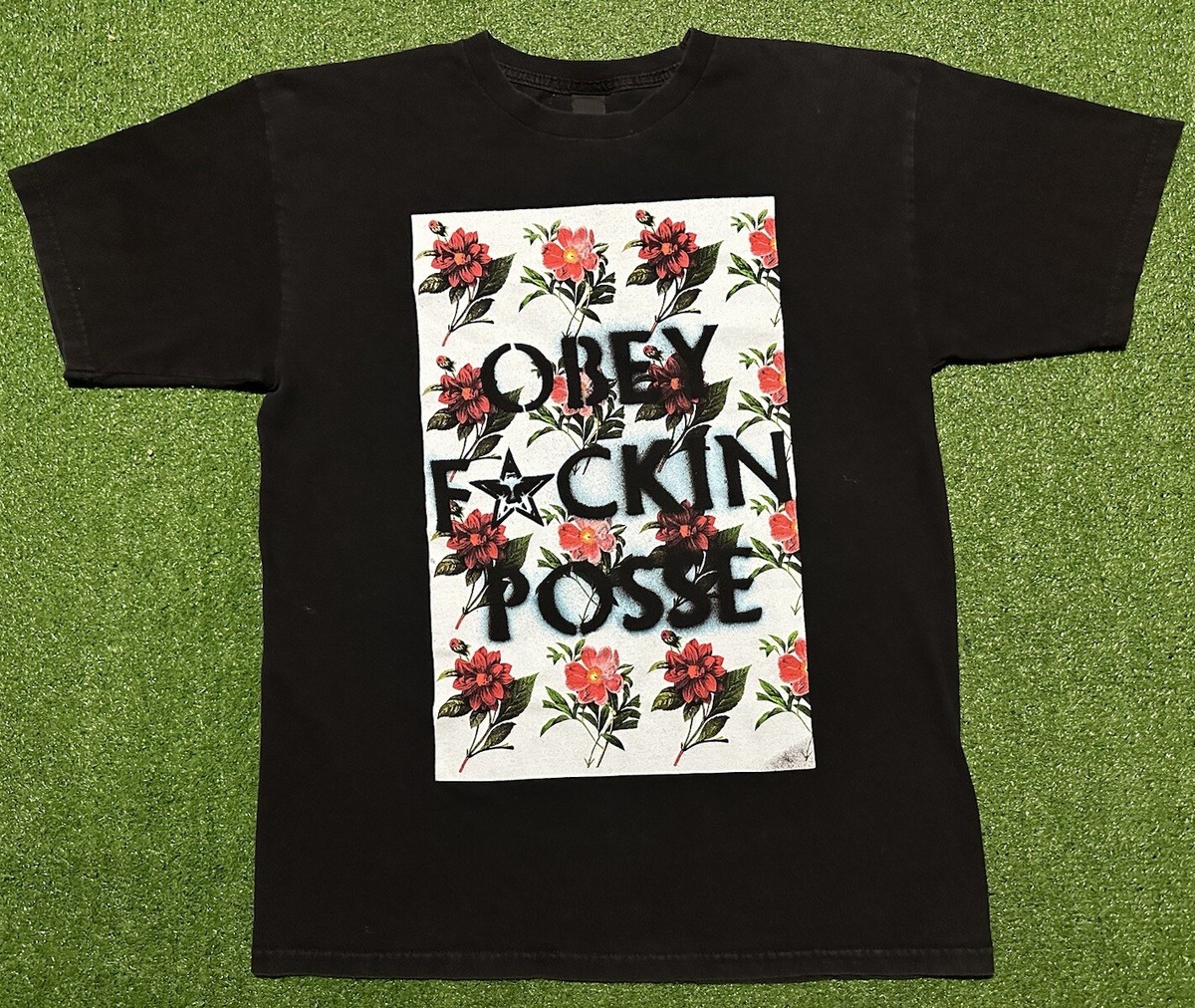 Tシャツ・カットソー Obey Bouquet Classic T-Shirt Black OBEY STUDIOS CATALOGUE CLASSIC T-SHIRT – OBEY CLOTHING EU