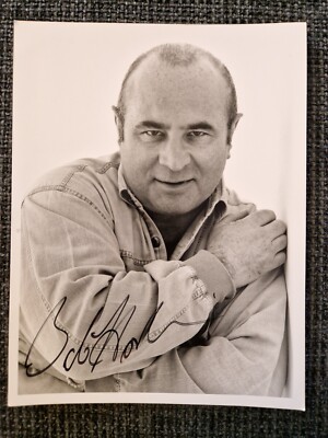 Bob Hoskins - Autogramm Groß Portrait Original Signiert ca. 16,5 x  21,5 mm