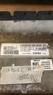 DM5A-12A650-DC Ford C-Max 2013 ecm  ecu computer