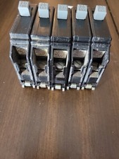 CUTLER HAMMER CIRCUIT BREAKER 20 AMP 1 POLE LOT OF 5 ECS