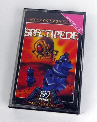 Commodore 16/116/Plus4 -- SPECTIPEDE (Mastertronic) -- TAPE C16 C-16