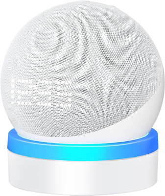 Stand for Echo Dot 4Th/5Th Generation, Table Holder Mount with Light Guide, E...