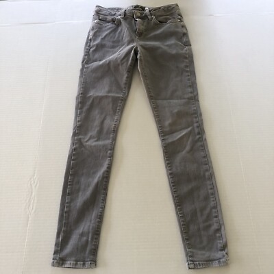 Mint Velvet Gray Skinny Jeans *read* Sz A2209